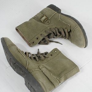 womens green boots